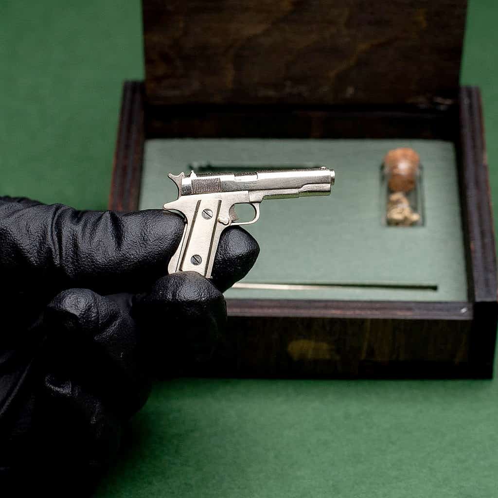 Miniature gun Colt 1911