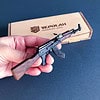 Miniature Kalashnikov Rifle AK47 - Metal Scale 1/6 Model