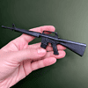 Мініатюрна гвинтівка М16 масштабу 1:6 | Металева масштабна військова модель