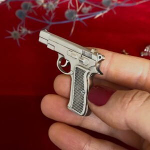 CZ-75 Pinfire Gun (Scale 1:4) Keychain