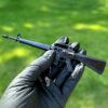 Мініатюрна гвинтівка М16 масштабу 1:6 | Металева масштабна військова модель