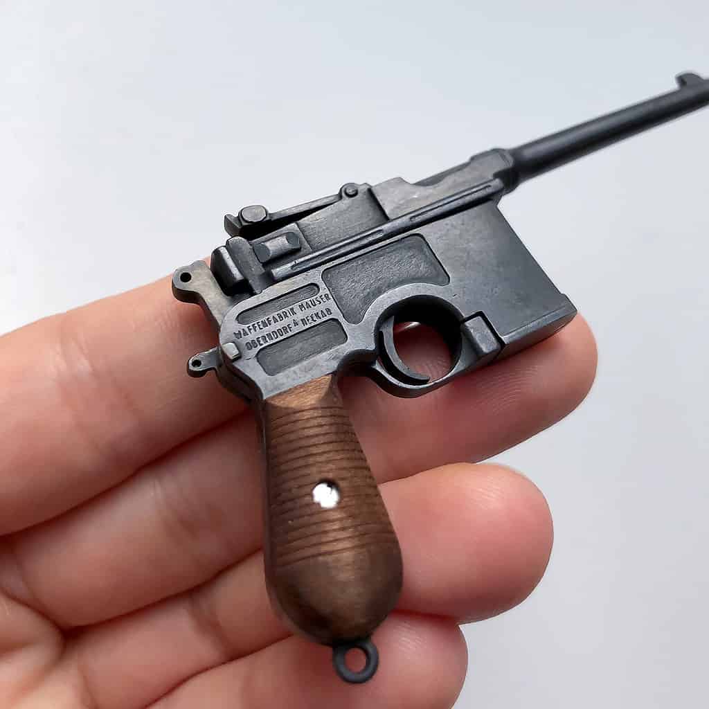Mauser C96 Black 2mm pinfire gun