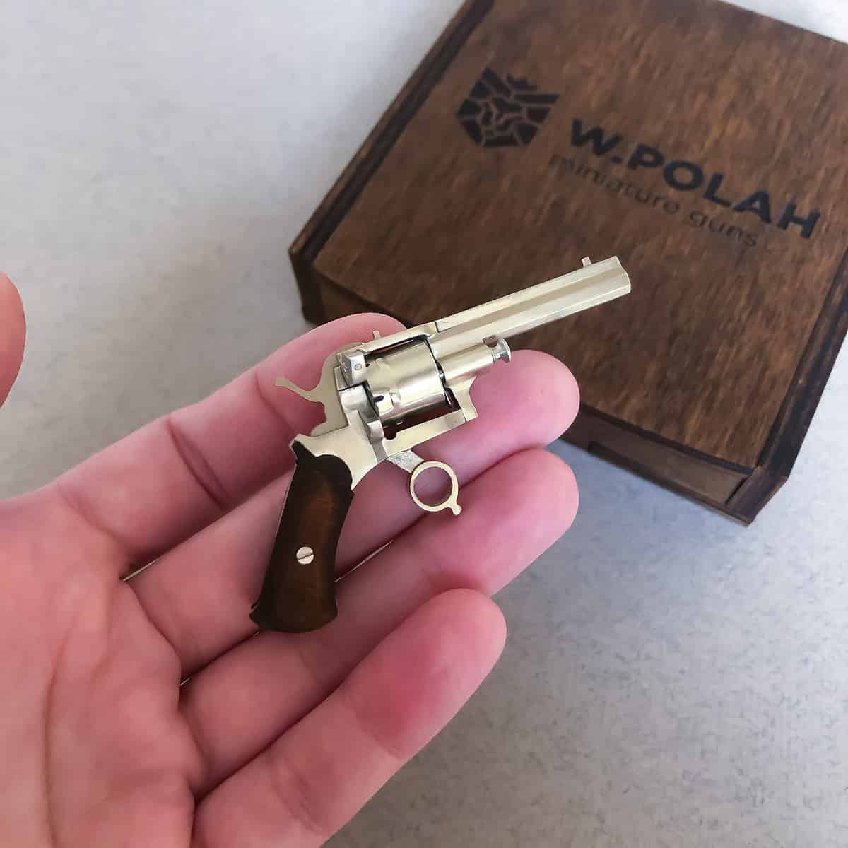 Revolver Lefaucheux 2mm pinfire gun