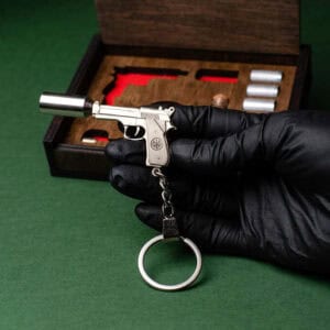 Beretta Signal Set Gun Keychain