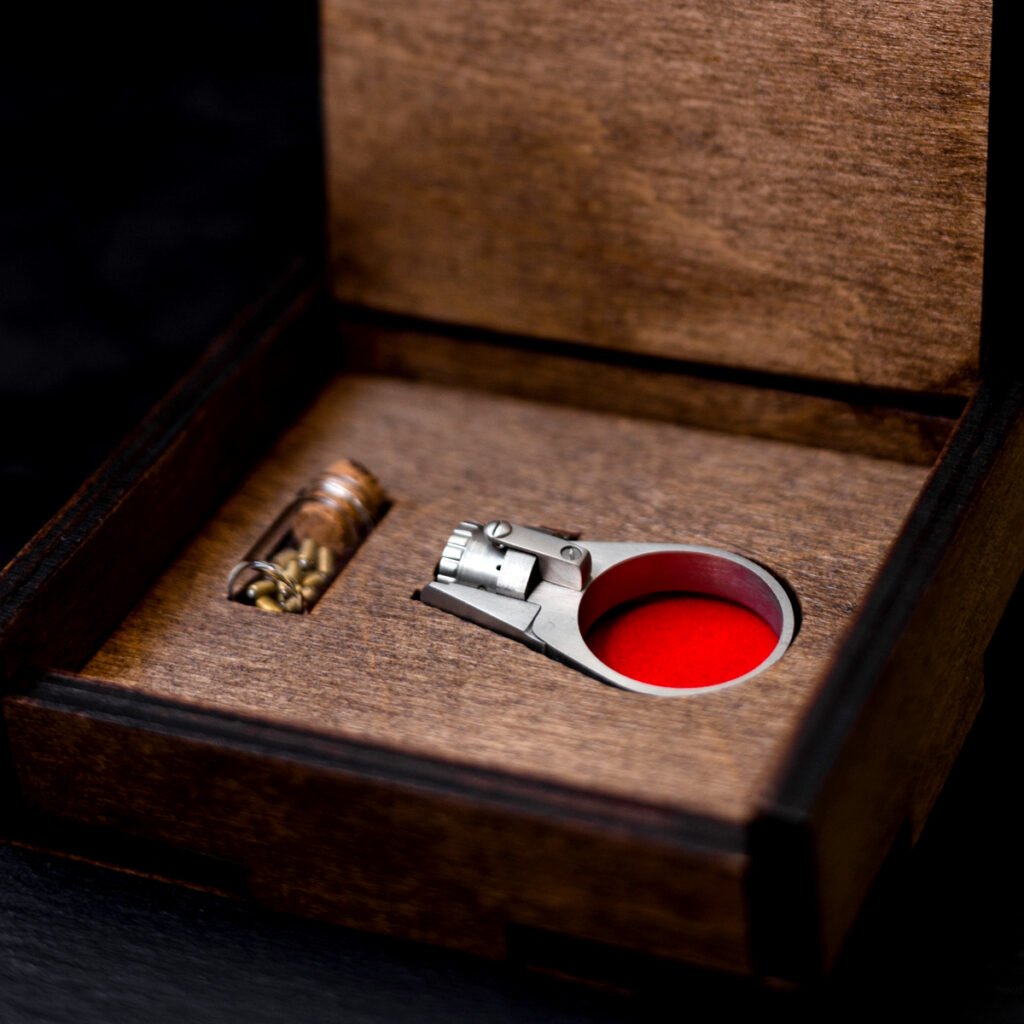 Functional ring gun firing — Miniature weapon by W.Polah