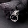 Gun ring jewelry: Exquisite 2mm pinfire miniature — W.Polah