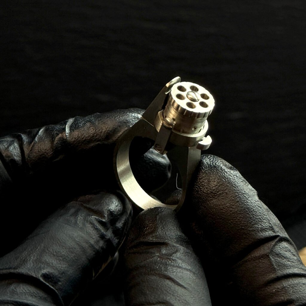 Collectible ring pistol: Antique ring gun style jewelry — W.Polah