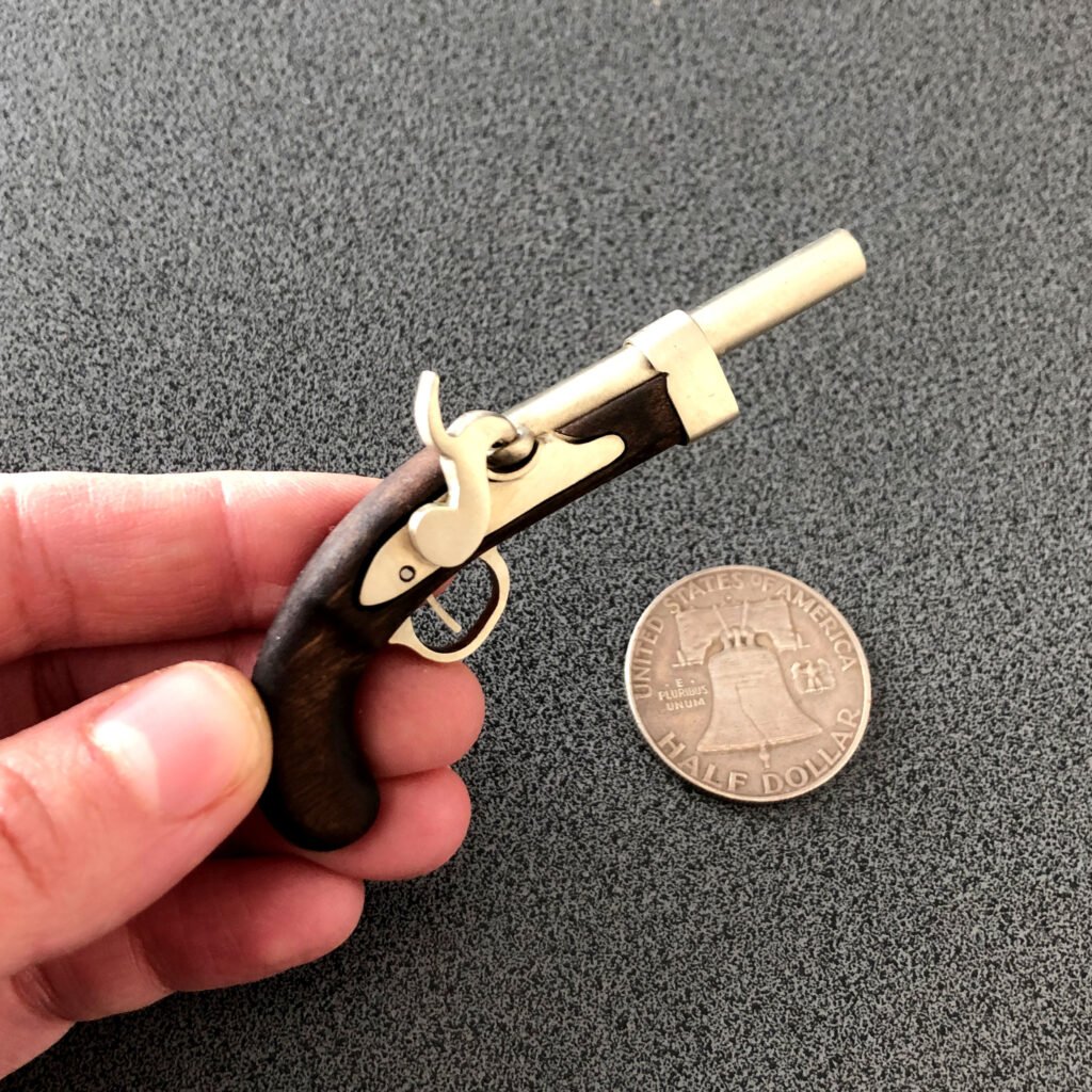 Flintlock 2mm Miniature Pistol