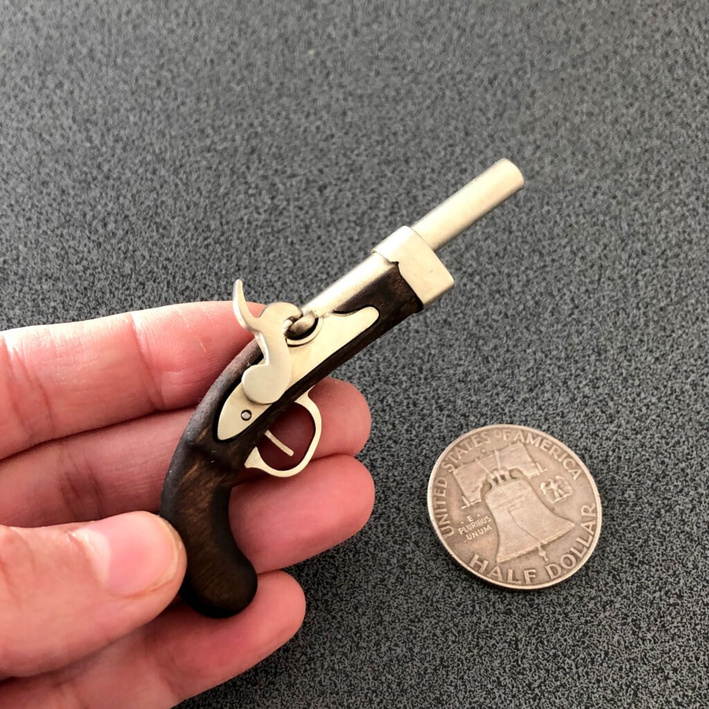 Flintlock 2mm Miniature Pistol