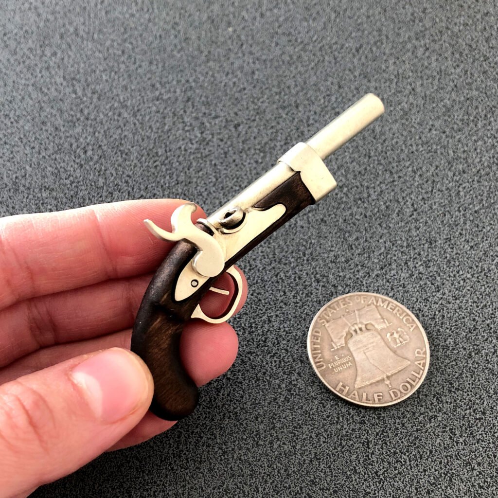 Flintlock 2mm Miniature Pistol