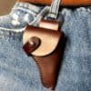 Leather Holster for a Miniature Gun