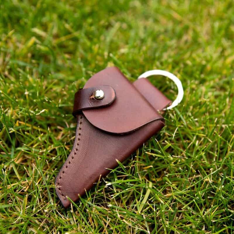Leather Holster for a Miniature Gun