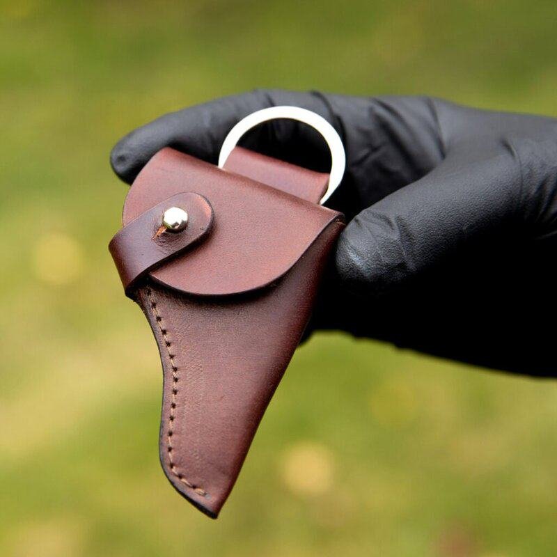 Leather Holster for a Miniature Gun