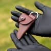 Leather Holster for a Miniature Gun
