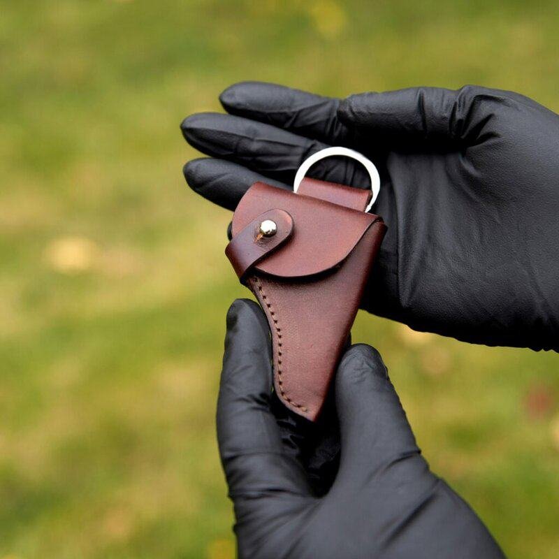 Leather Holster for a Miniature Gun