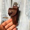 Leather Holster for a Miniature Gun