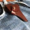 Leather Holster for a Miniature Gun