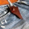 Leather Holster for a Miniature Gun