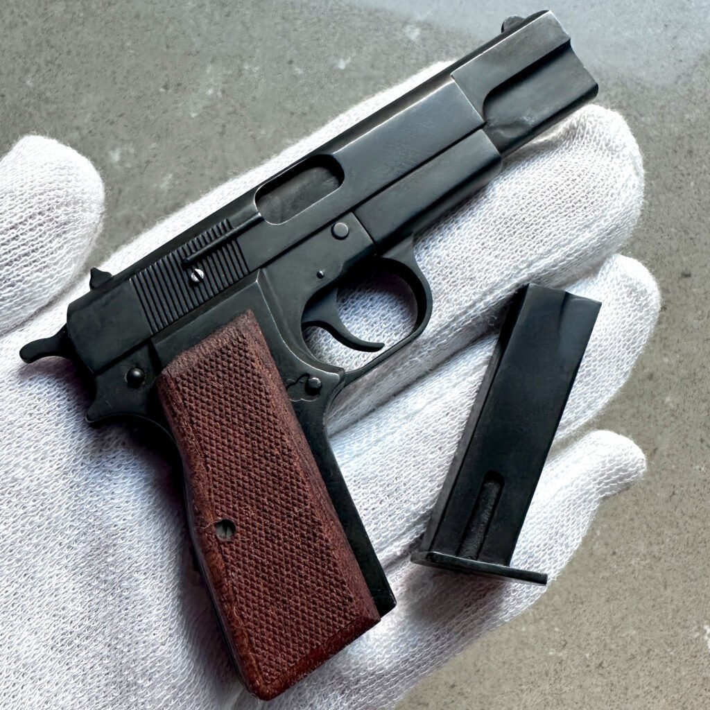 Browning Hi-Power 2mm Slide Gun Scale | 1/3 Metal Scaled Model