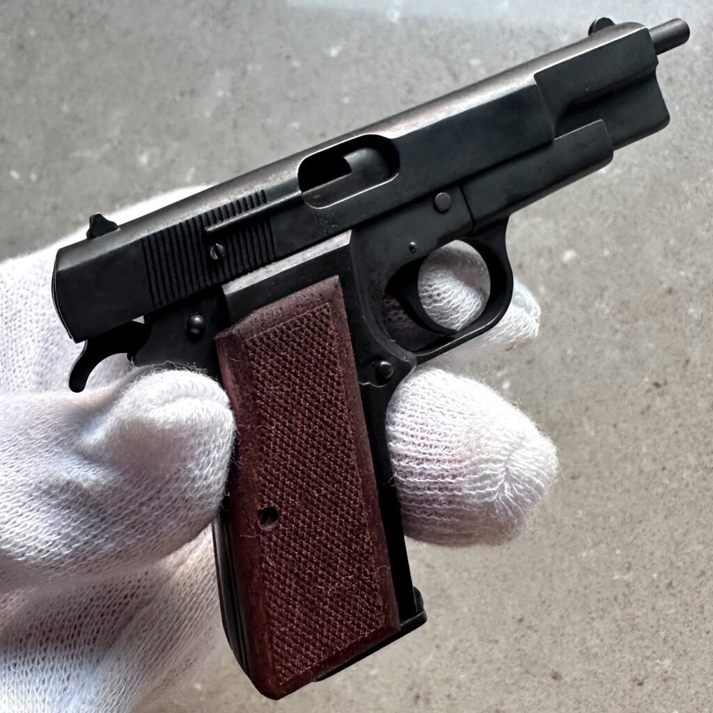 Browning Hi-Power 2mm Slide Gun Scale | 1/3 Metal Scaled Model