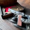 Browning Hi-Power 2mm Slide Gun Scale | 1/3 Metal Scaled Model