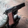 Browning Hi-Power 2mm Slide Gun Scale | 1/3 Metal Scaled Model