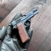 Browning Hi-Power 2mm Slide Gun Scale | 1/3 Metal Scaled Model