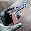 Browning Hi-Power 2mm Slide Gun Scale | 1/3 Metal Scaled Model
