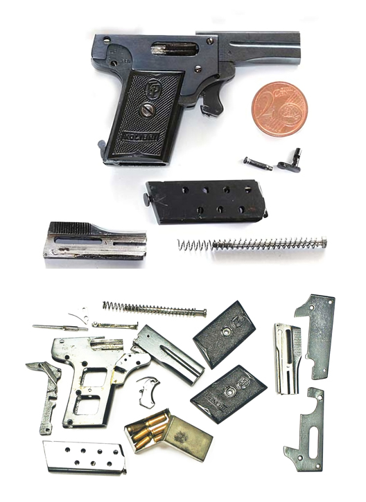 Kolibri Miniature Pistol Patent