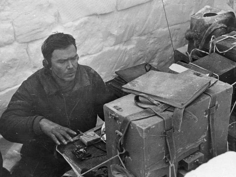Ernst Krenkel - a Soviet Arctic explorer, and radio operator