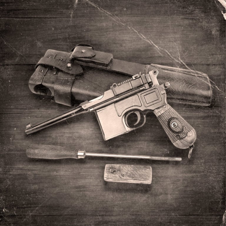 Story about Mauser pistol in First Arctic Expedition