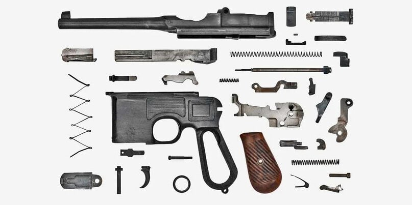 Mauzer Pistol Detailed