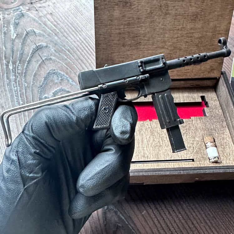 MAT-49 Miniature Submachine Gun Model