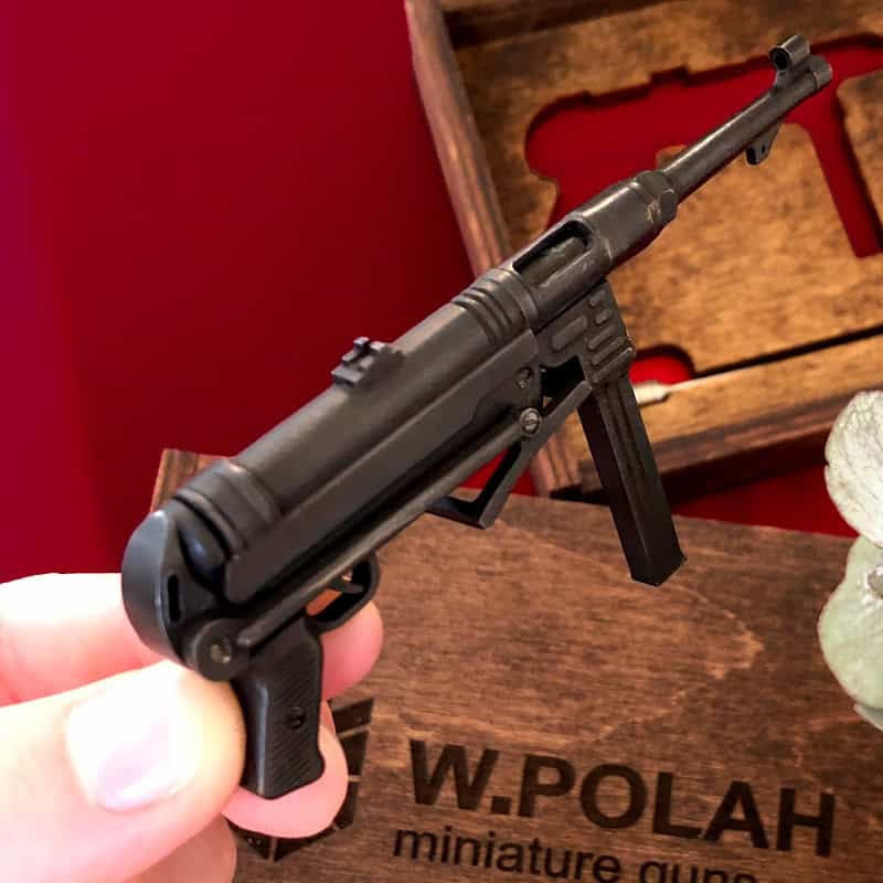 MP40 Miniature Riffle Metal Shooting Model