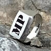 Silver Ring for Men with Customization Options