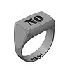 Silver Ring for Men with Customization Options