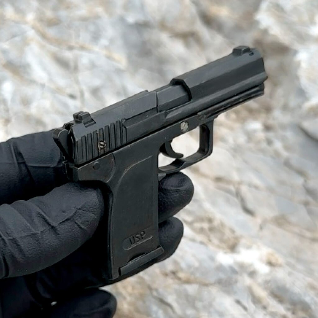 HK USP Pistol With Laser Sight