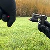 Heckler & Koch USP - a semi-automatic pistol with laser sight