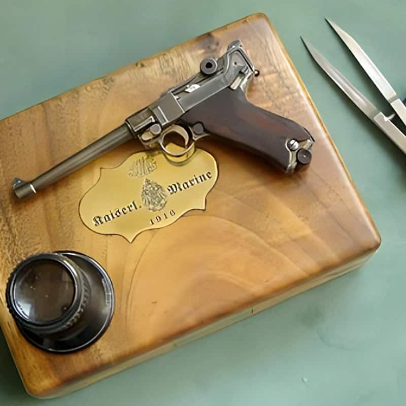 Miniature Luger Parabellum Handgun