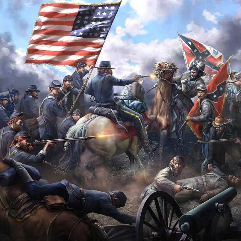 The American Civil War Main Illustration