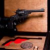 Miniature service revolver: Historical 3mm live cartridge weapon