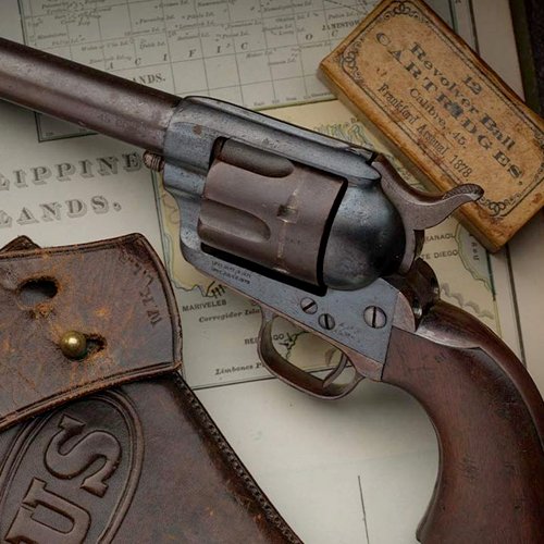 Colt Peacemaker revolver model