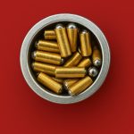 Derringer Nickel Brass Scale 1:6 Handgun Jewelry
