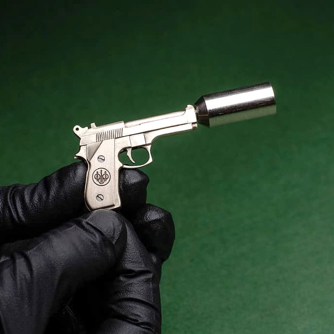 Beretta-Signal-Set-Gun-Keychain-e.jpg Beretta Signal Set (scale 1:5) Keychain Weapons