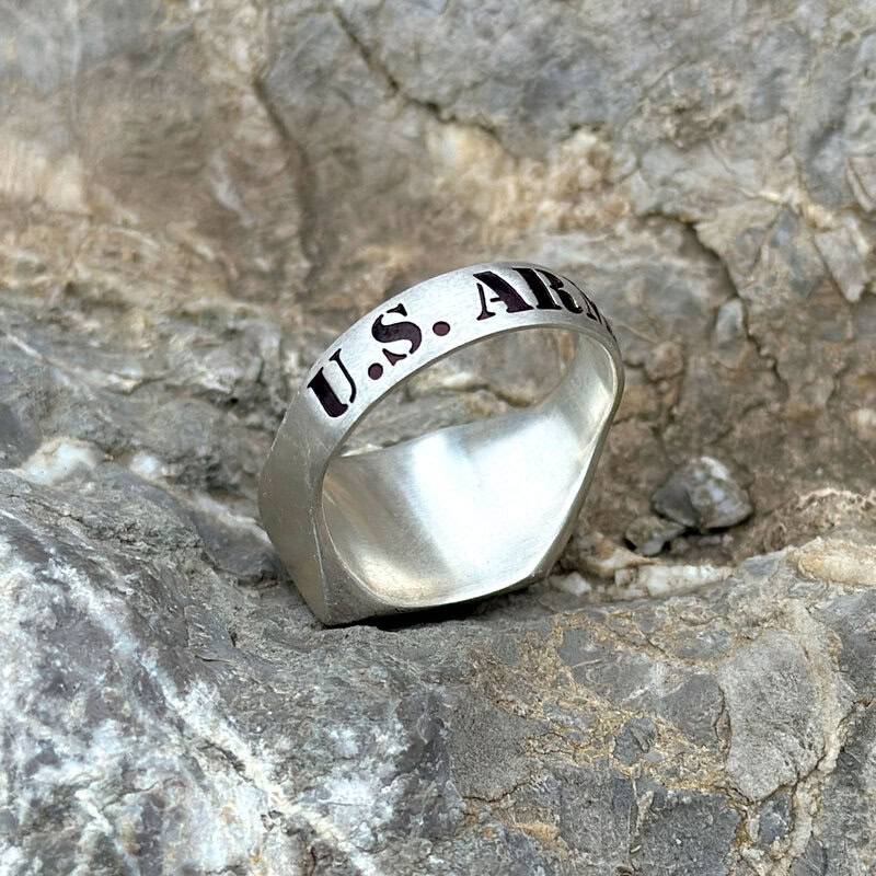 Custom Silver Ring for Men