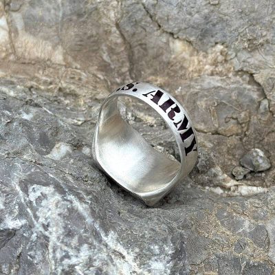 Custom Silver Ring for Men
