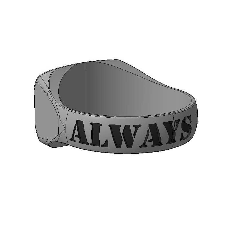 Custom Silver Ring for Men
