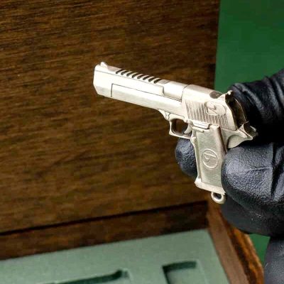 Desert Eagle (scale 1:6) Miniature Pistol Keychain