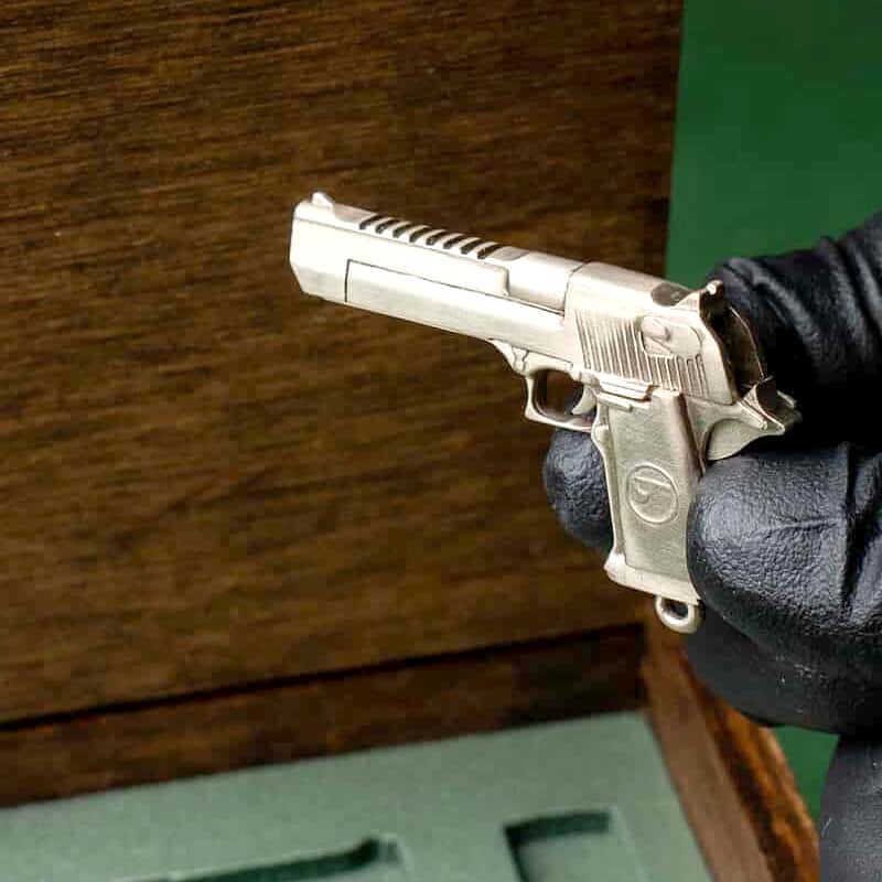 Desert Eagle (scale 1:6) Miniature Pistol Keychain