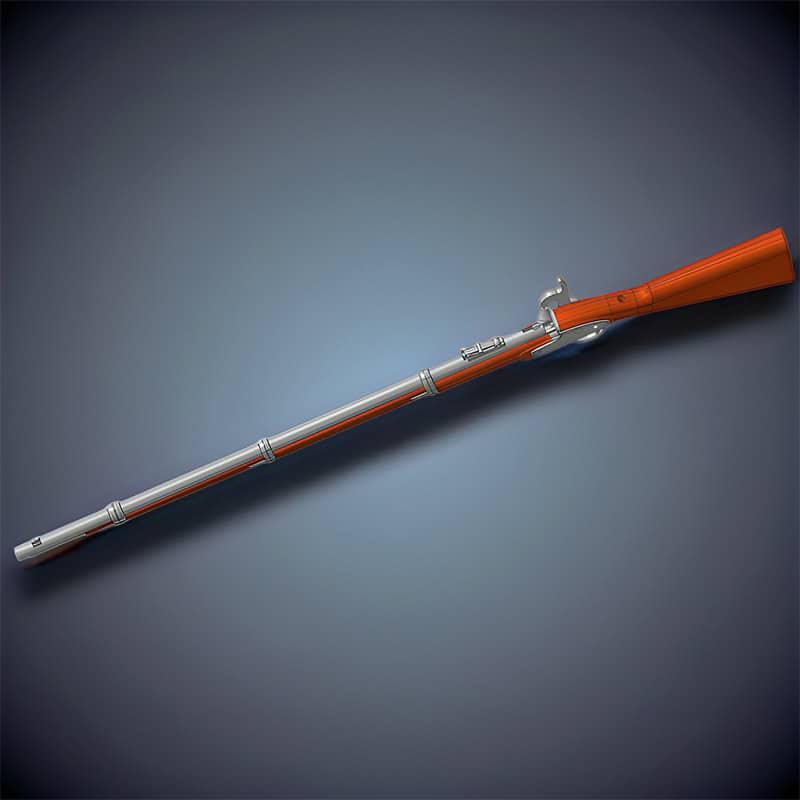 Enfield-1853-Musket-03.jpg British Enfield Pattern 1853 Rifled Musket
